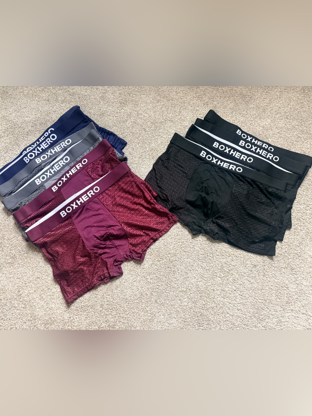XL Men's Performance Boxer Briefs - Pack of Assorted Colors NWT